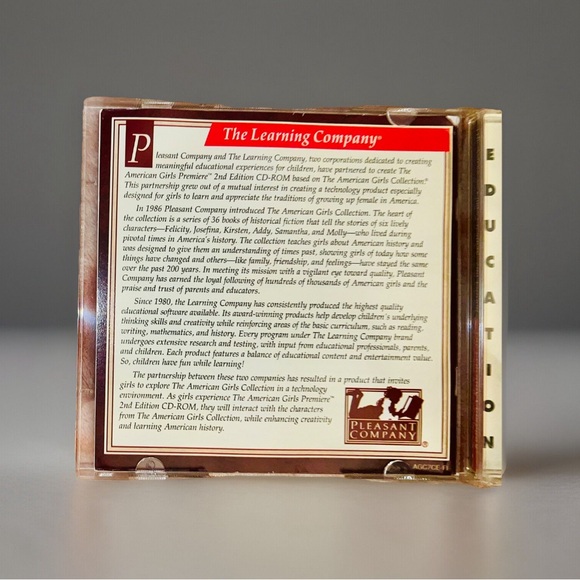 American Girl Premiere CD-ROM Pleasant Company The Learning Company - Picture 5 of 6